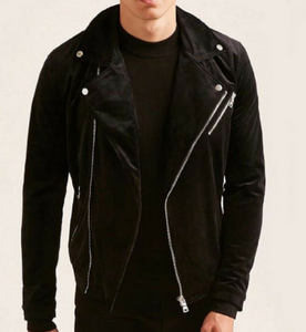 Black Suede Jacket | Lambskin Leather Jacket | Noora International
