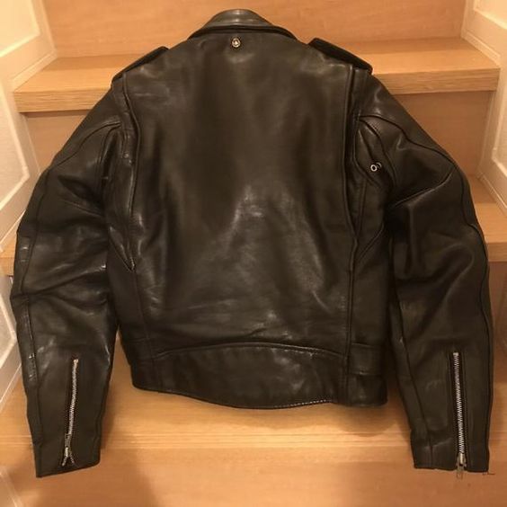 NOORA 100 % Real New Men's Handmade double motorcycle jacket Biker Racer 641 Slim Fit Black Lambsk