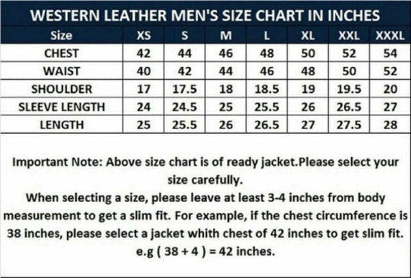 Men's Black Notched collar leather jacket - Noora International