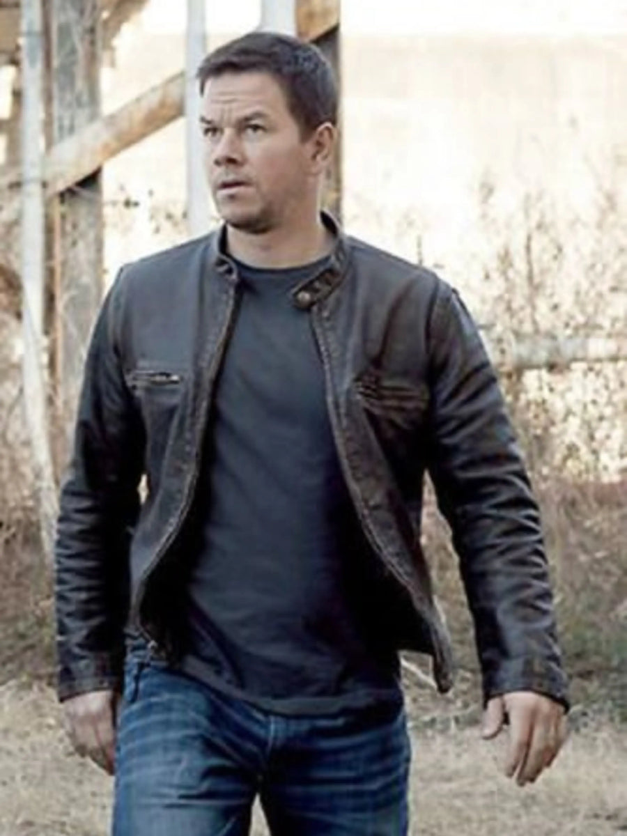 Lambskin Mens Dark Brown Leather Jacket, Casual Biker Jacket With Zipper, American Style Jacket