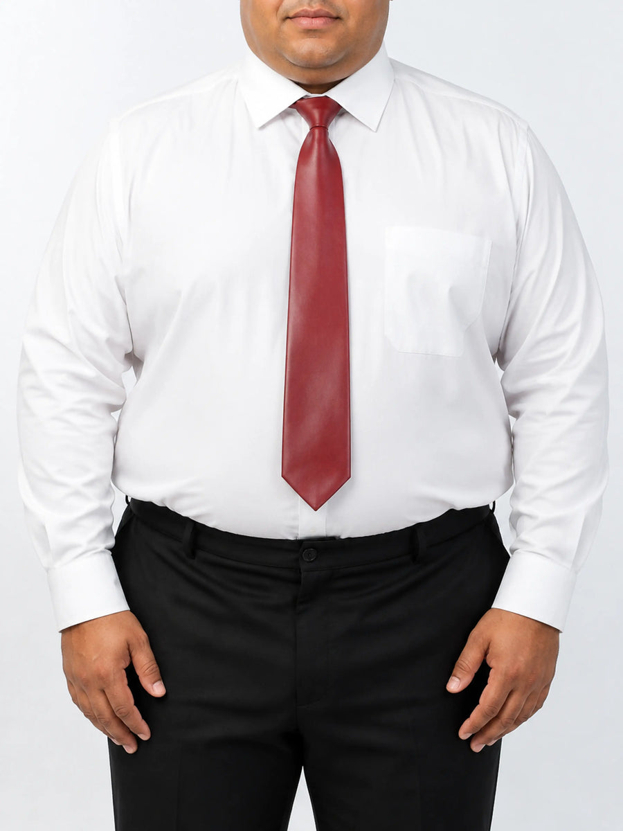Leather Ties For Men Formal Wear Men's Necktie's leather Ties, 56 inches long, 2 inches at widest