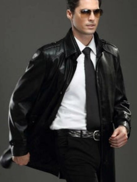 Open trench coat Men's Wedding coat