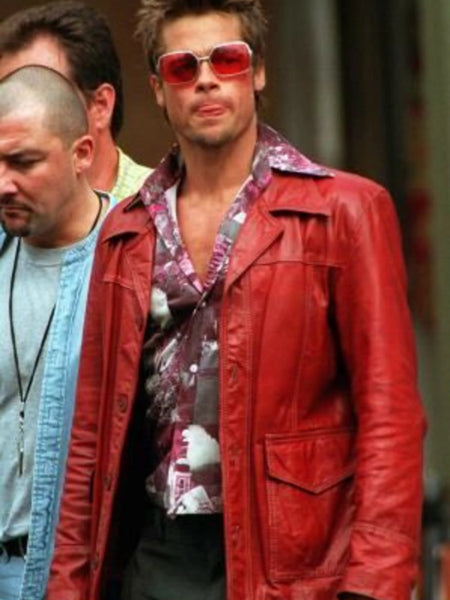 Noora Men’s Red Lambskin Leather Jacket with Notched Collar | Stylish Casual Jacket| Club & Party Jacket for Men — standardized 4K background-preserved hero image