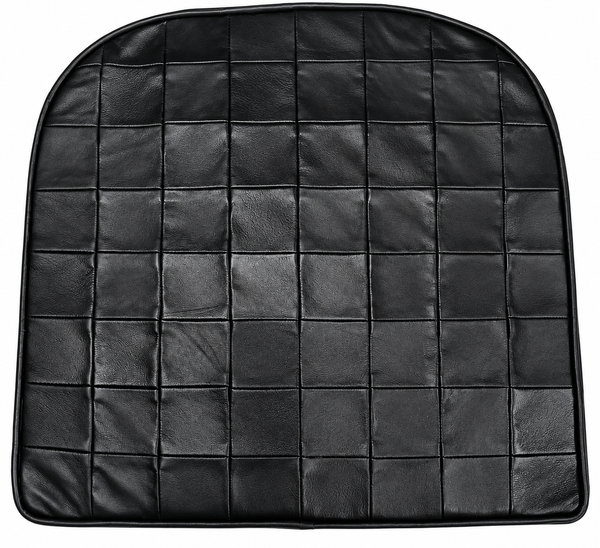 Leather Seat Cushion Black Tolix Yoga Floor Meditation Pad