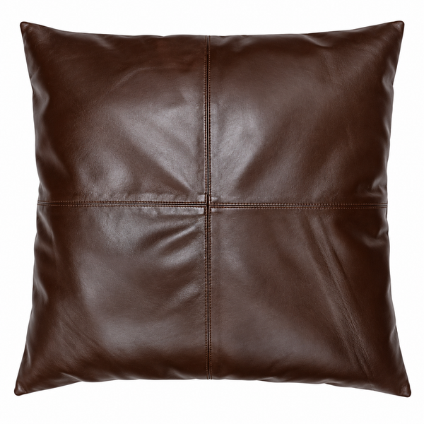Real Lambskin Leather Cushion Cover Plain Sofa Pillow Decorative Throw Cover
