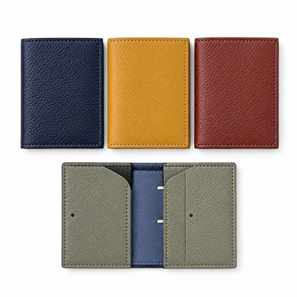 Noora Leather Passport Holder| Personalized Leather Passport Cover Travel Wallet | Holiday Gift| Multi Color Card Holder ,Travel Gift SU0165