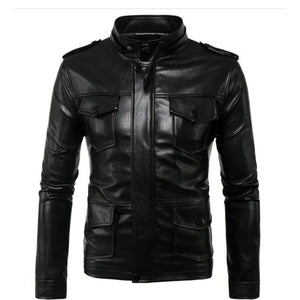 Noora Mens Hooded Leather Jacket Black Fitted Stylish Sports Real Black Color Leather Jacket WA530