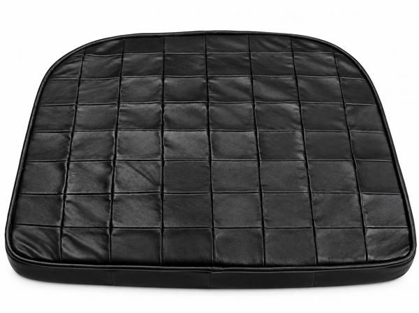 Leather Seat Cushion Black Tolix Yoga Floor Meditation Pad – view 2