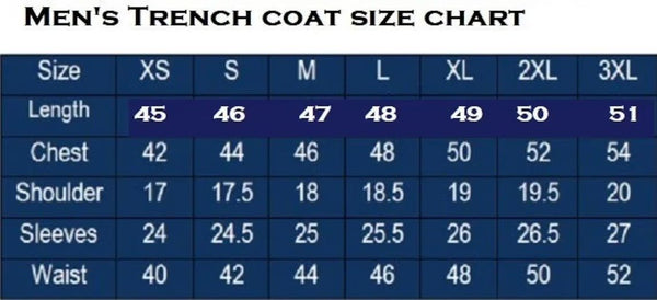 Noora Men Black Color Leather Trench Coat Genuine Lambskin Leather Jacket Long Trench SP369 - Noora International