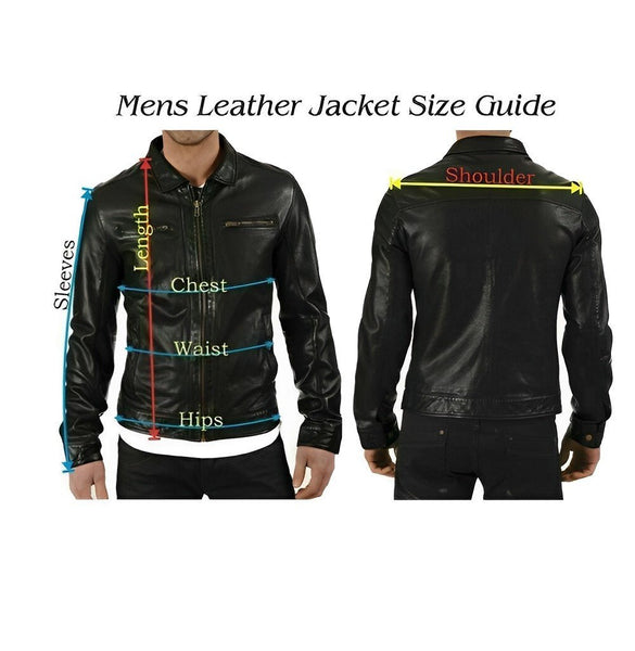 Noora Real Lambskin Dark Brown Leather Jacket Men's Leather Stylish Smart Fit Leather Jacket NI-67 - Noora International