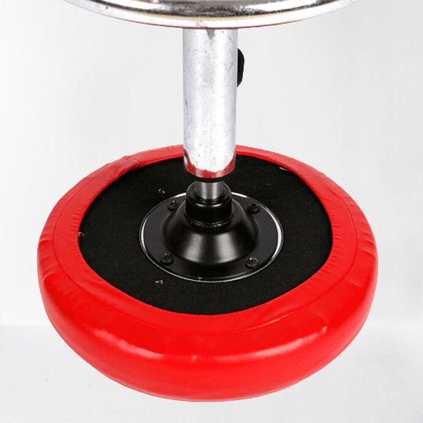 Real Leather RED ROUND Bar STOOL Cover Furniture Protector Replacement | Elastic Stool Covers - Noora International