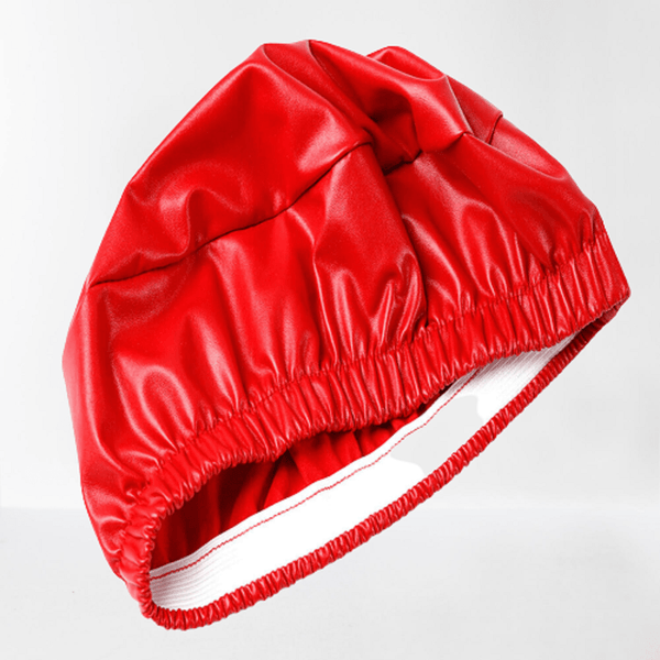 Real Leather RED ROUND Bar STOOL Cover Furniture Protector Replacement | Elastic Stool Covers - Noora International