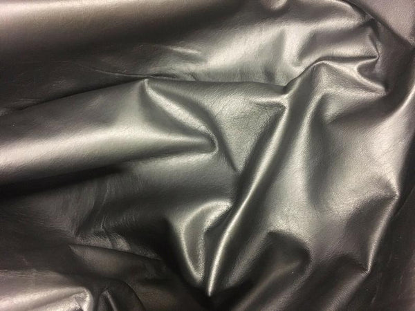 NOORA Thin SHINY Black STRETCH Leather for Leggings Elastic Real Sheep Leather Black Genuine Leather for Pencil Skirt SJ166