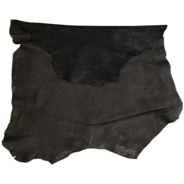 NOORA Leather Suede Cowhide upholstery Black Hide For Jewelry Making Leather Crafters, Earrings SJ162