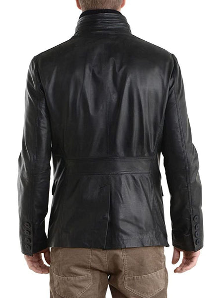 NOORA Men's Pure Slim Fit Outerwear Jacket 244A