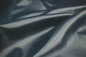 NOORA Lambskin Soft leather hides skins hide skin Navy BLUE leather, smooth semi-shiny midnight blue baby calf hides 5+sqf WA50