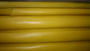 NOORA Distressed Sunsparks Yellow Lambskin Leather Hides,YELLOW leather Sheep sheets for sewing Yellow lambskin 5 SqFt WA26