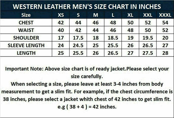 NOORA Mens Black Genuine Leather Jacket Real Lambskin Slim Fit Biker Style WA186