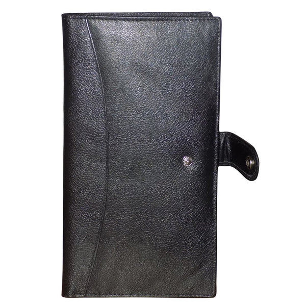 NOORA personalized Black wallet for Men's & Women's| Passport Holder| Documents Holder|Card Holder|Money Wallet- SK14