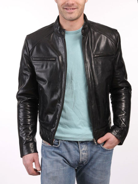 Motorcycle Jackets for Men | Leather Biker Vest | Noora International