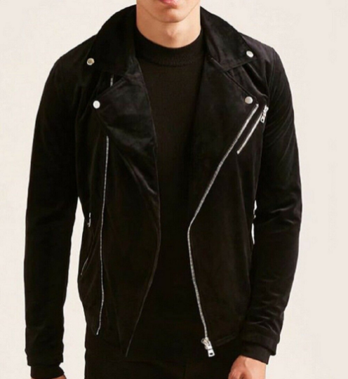 Black Suede Jacket | Lambskin Leather Jacket | Noora International