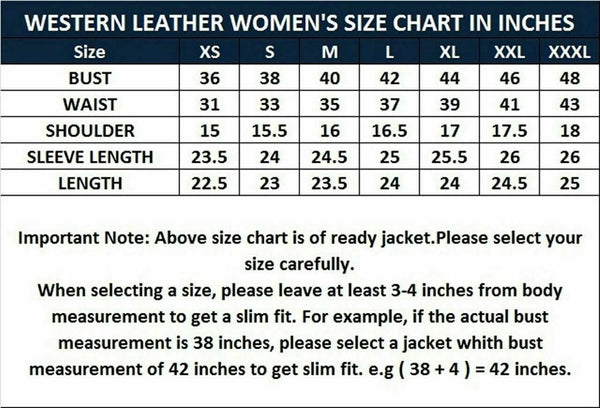 NOORA 100% New Women's Vintage Genuine Real Lambskin Leather Black Slim Fit Biker Motorcycle Stylish