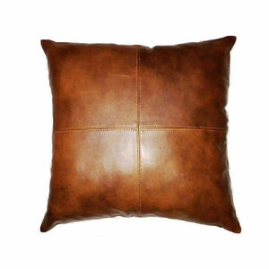 NOORA 100% Lambskin Leather pillow cover Square Pillow, Housewarming, Home & Living Decor Cover YK10