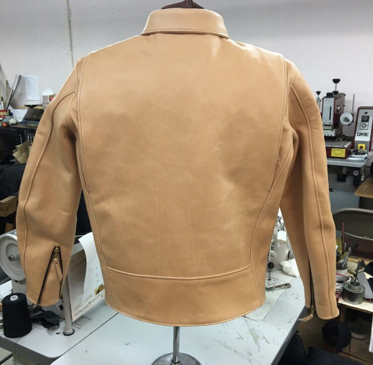 Noora Mens Lambskin Leather Classic Beige Color Winter Fashion Leather Jacket With Black Zipp Closure| café Racer Leather Jacket SU0131