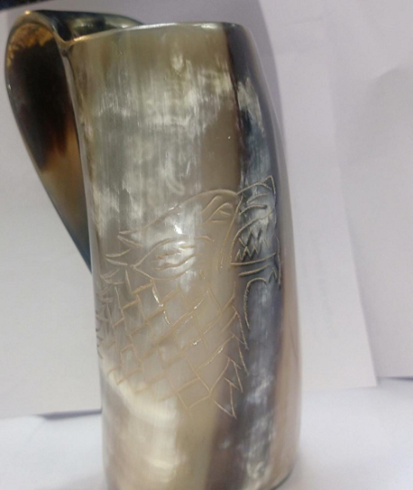 Game of Thrones Horn Mug | Handcrafted Horn Mug | Noora International