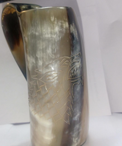 Game of Thrones Horn Mug | Handcrafted Horn Mug | Noora International