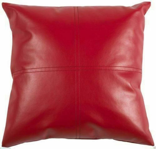 NOORA 100% Lambskin Leather pillow cover Square Pillow, Special Gift, Housewarming, Home & Living Decor Pillow Cover YK73 - Noora International