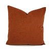 NOORA 100% Real Brown Suede Leather pillow cover, Home Decor Square Soft Pillow Cover YK108 - Noora International