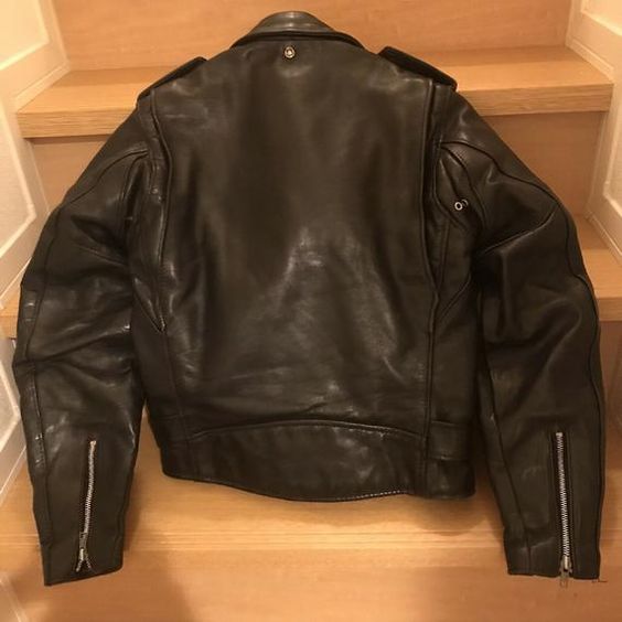 NOORA 100 % Real New Men's Handmade double motorcycle jacket Biker Racer 641 Slim Fit Black Lambsk - Noora International