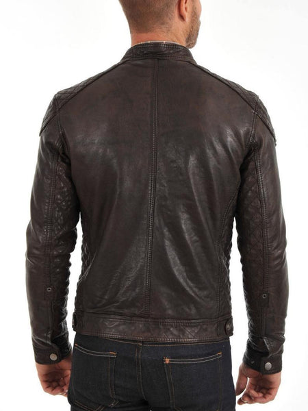 Noora Brown Leather Jacket - Han Solo Star wars Cosplay Christmas Jacket ,han costume Movie Jacket - Noora International