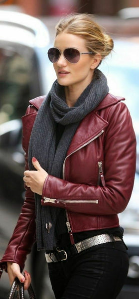 NOORA Designer-Wonderful-Soft-Lambskin-Leather-Moto-Jacket-For-Stylish BS-93 - Noora International