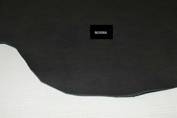 NOORA First Grad Shiny Leather Cowhide 100% Lambskin Cow Smooth Charcoa Upholstery Craft Soft Automotive SJ167 - Noora International