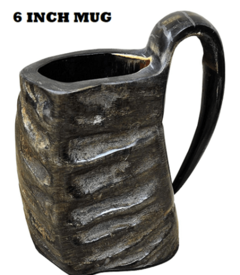 Horn Mug, Personalized, Drinking Horn Mug, Coffee Horn Mug, Groomsmen Gift, Best