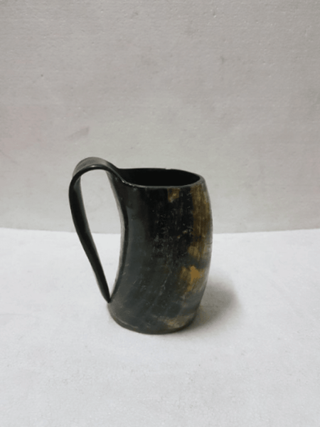 Noora Handcrafted Horn Mug, Personalized, Viking Drinking Horn Mug, Beer Mug,Game of Thrones, Gifts For Men, Tankard Cup SU097 - Noora International