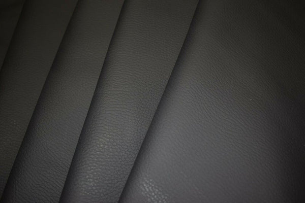 NOORA Hi-Class Charcoal Dark Gray Leather Cowhide Upholstery Skin genuine leather craft cow leather hides SJ169 - Noora International
