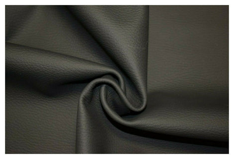 Charcoal Dark Gray Leather Cowhide Upholstery Skin real leather craft cow leather hides
