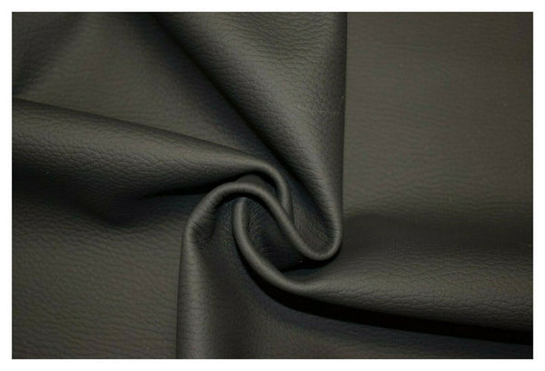 NOORA Hi-Class Charcoal Dark Gray Leather Cowhide Upholstery Skin genuine leather craft cow leather hides SJ169 - Noora International