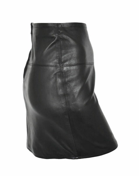 NOORA Hot Skirt Women Sexy Leather Pencil Bodycon High Waist Mini Dress WA491 - Noora International