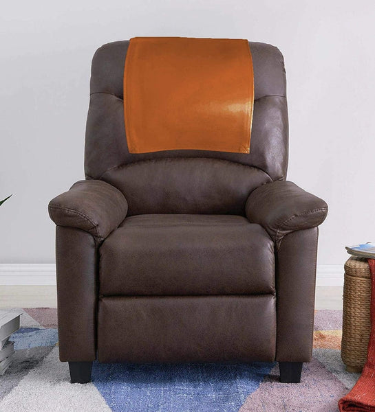 Noora Lambskin Leather Headrest Cover, Furniture Protector, Loveseat Theatre Seat Cover, Leather Recliner Slipcover SN032 - Noora International
