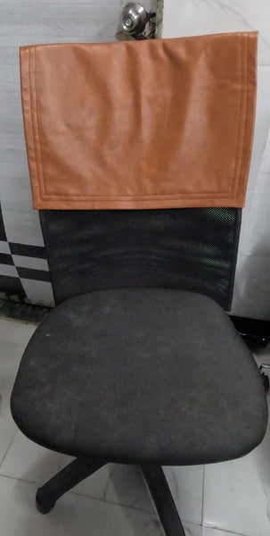 Noora Lambskin Leather Headrest Cover, Furniture Protector, Loveseat Theatre Seat Cover, Leather Recliner Slipcover SN032 - Noora International