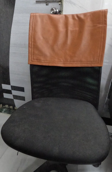 Noora Lambskin Leather Headrest Cover, Furniture Protector, Loveseat Theatre Seat Cover, Leather Recliner Slipcover SN032 - Noora International