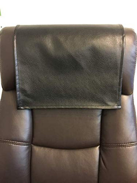 NOORA Lambskin Leather Slip Cover , Head Rest Cover | Home Decor | Theater Room | Modern Cover | Recliner Protector | ST0144 - Noora International