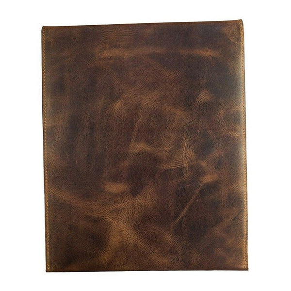 NOORA Leather Mailing Envelope Document Holder_Office and Work Essentials Handmade Cover,Personalized journal cover,Brown Leather _SJ - Noora International