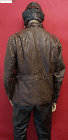 Noora Mens Dark Brown Café Racer Leather Jacket With Branded YKK Zipper Closure | Biker Leather Jacket - Noora International