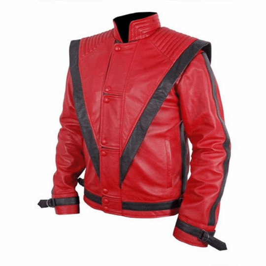 NOORA Mens Lambskin Colour Block Leather Quilted Jacket , Men's Red & Black Belted Biker Jacket | ST046 - Noora International