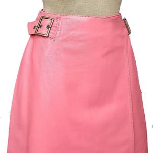NOORA New Lambskin Leather Women Skirt Bodycon Patent Leather Short Half Dress Slim Shiny Party WA31 - Noora International